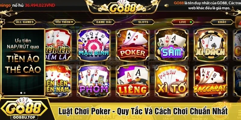 Luật chơi Poker