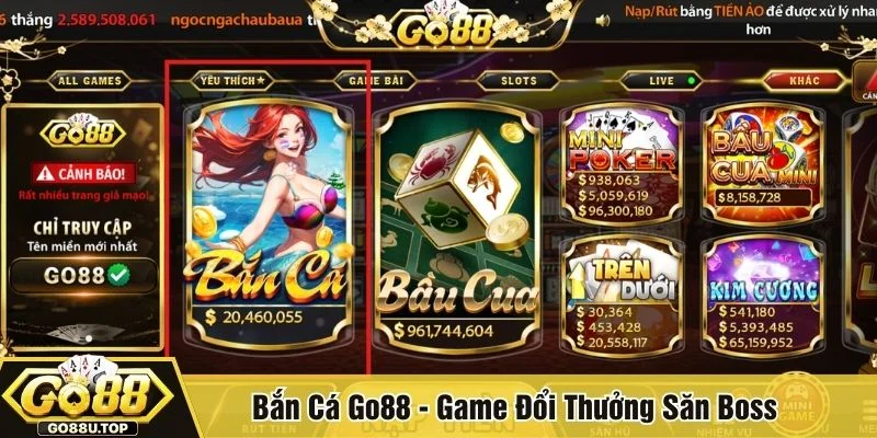 Bắn cá Go88
