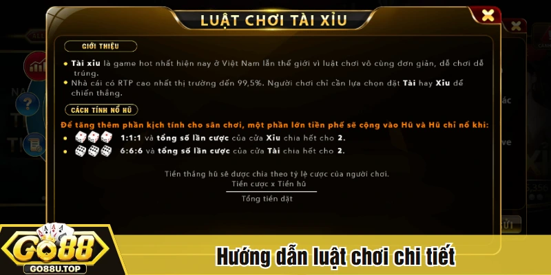 Hướng dẫn luật chơi chi tiết