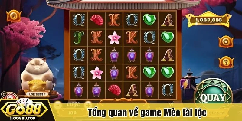 Mèo tài lộc là trò chơi slot đổi thưởng nổi bật tại Go88
