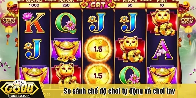 Nên quản lý tốc độ quay thủ công linh hoạt