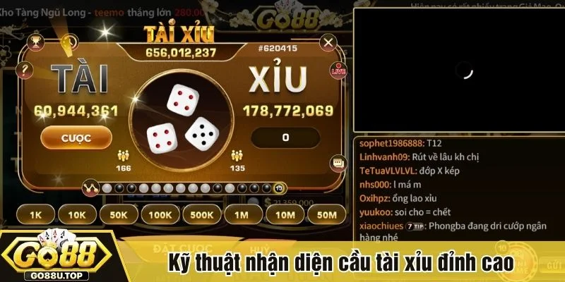 Người chơi cần nhận diện và phân tích cầu chuẩn