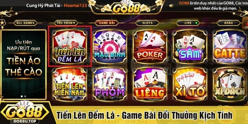 Tiến lên đếm lá tạo nên sức hút khó cưỡng nhờ lối chơi tốc độ nhanh kèm theo cơ chế tính điểm sát phạt trực tiếp. Khách hàng tham gia cần sở hữu tư duy phán đoán nhạy bén cùng khả năng ghi nhớ quân bài xuất sắc. Trận đấu kết thúc ngay khi có thành viên tới nhất khiến mỗi giây phút trên bàn cược đều trở nên căng thẳng. Tiến lên đếm lá và sức hấp dẫn từ lối chơi sát phạt Tiến lên đếm lá sở hữu nhịp độ thi đấu khẩn trương cùng tỷ lệ trả thưởng hấp dẫn cho thành viên chiến thắng. Mỗi ván đấu diễn ra chóng vánh đòi hỏi sự tập trung cao độ cùng kỹ năng xử lý tình huống linh hoạt. Cơ chế kết thúc ván đấu ngay lập tức khi có khách hàng đánh hết bài trên tay. Hình thức tính tiền dựa trên tổng số lá bài còn tồn đọng của những thành viên khác. Gia tăng mức phạt đối với trường hợp thối heo hoặc hàng khi ván đấu dừng lại. Tạo môi trường cạnh tranh lành mạnh nhờ hệ thống chia bài ngẫu nhiên tuyệt đối. Tiến lên đếm lá luôn thu hút đông đảo game thủ Quy luật vận hành chi tiết trong sảnh game bài Go88 Lòng cốt của hình thức giải trí này nằm ở tốc độ và khả năng dứt điểm ván đấu sớm nhất có thể. Bạn cần hiểu rõ cách thức quy đổi giá trị quân bài để tránh bị phạt nặng khi kết thúc trận. Sự am hiểu quy tắc giúp bạn chủ động đưa ra phương án tấn công hoặc phòng ngự hiệu quả. Cách tính điểm dựa trên số lượng lá bài dư Hệ thống tự động thống kê số lượng quân bài còn tồn đọng để áp dụng mức trừ tiền tương ứng. Mỗi lá bài dư thừa tương đương với một đơn vị cược cơ bản đã thiết lập từ đầu.  Người chơi sở hữu càng nhiều bài trên tay khi có người về nhất sẽ phải chịu tổn thất tài chính càng lớn. Đây chính áp lực vô hình buộc bạn phải tìm cách giải phóng bài nhanh chóng trong tiến lên đếm lá. Quy định chặt heo và các bộ đặc biệt Quy tắc chặt heo tại hệ thống Go88 áp dụng mức phạt gấp nhiều lần so với các quân bài thông thường. Ba đôi thông sở hữu khả năng đè được một con heo bất kỳ hoặc ba đôi thông nhỏ hơn của đối thủ.  Tứ quý nắm giữ sức mạnh áp chế được đôi heo hoặc các bộ hàng có giá trị thấp hơn trên bàn đấu. Nắm chắc luật chặt hàng giúp bạn lật ngược thế cờ ngay cả khi bộ bài không quá đẹp. Thứ tự ưu tiên và cách chặn bài đối phương Khách hàng cần tuân thủ quy tắc chặn bài theo thứ tự giá trị từ nhỏ tới lớn của các quân bài lẻ hoặc bộ đôi. Một sảnh có độ dài lớn hơn hoặc giá trị cao hơn sẽ chặn được sảnh phía trước đó của đối thủ.  Cách tính thắng thua tạo áp lực chiến thuật Nếu không thể chặn bài, bạn sẽ mất lượt và phải chờ đợi vòng đấu tiếp theo để tiếp tục ra quân. Việc làm chủ vòng quay giúp thành viên kiểm soát tốt nhịp độ của trận tiến lên đếm lá. Chiến thuật đỉnh cao giúp nâng tỷ lệ thắng lên cao Khả năng đọc vị tâm lý đối thủ giúp bạn đưa ra quyết định tung bài chính xác vào thời điểm nhạy cảm. Sự kết hợp giữa kỹ năng ghi nhớ và lối đánh biến hóa tạo nên lợi thế vượt trội trước mọi đối thủ cạnh tranh. Những cao thủ tại Go88 thường áp dụng các mẹo nhỏ để dẫn dụ đối phương rơi vào bẫy. Kỹ thuật ghi nhớ quân bài qua từng vòng đấu Theo dõi danh sách các quân bài lớn đã ra giúp bạn dự đoán xác suất đối thủ còn giữ heo hoặc hàng. Khách hàng hãy tập trung ghi nhớ từ hàng Tây trở lên để biết khi nào bản thân đang cầm lệnh bài cao nhất.  Hành động ấy hỗ trợ bạn tự tin chặn đứng ý đồ về nhất của đối phương trong ván tiến lên đếm lá. Ghi nhớ chuẩn xác chính bước đệm để thực hiện những cú chặn heo ngoạn mục. Nghệ thuật ép đối thủ ra quân lớn Tận dụng quân bài trung bình để buộc đối thủ phải phá bỏ các bộ dây hoặc đôi lớn hiện có. Thao tác này khiến cấu trúc bài đối phương trở nên rời rạc và dễ bị đánh bại ở giai đoạn cuối ván.  Bạn nên kiên trì theo đuổi lối đánh ép bài nhằm gây áp lực tâm lý thường xuyên lên đối thủ cạnh tranh. Thành công trong khâu ép bài giúp bạn dọn đường cho quân bài chủ lực của mình về đích sớm. Quản lý tâm lý khi gặp bộ bài xấu Gặp bộ bài lẻ tẻ yêu cầu khách hàng phải bình tĩnh tìm cách tẩu tán quân bài lớn sớm nhất có thể. Thay vì cố gắng giành vị trí đứng đầu, bạn hãy tập trung giảm thiểu số lượng lá bài dư thừa xuống mức thấp nhất.  Mẹo nâng cao tỷ lệ thắng tại Go88 Sự linh hoạt trong tư duy giúp khách hàng bảo toàn nguồn vốn hiệu quả qua từng ván đấu tiến lên đếm lá gian nan. Tâm lý ổn định chính lá chắn tốt nhất trước những đợt tấn công dồn dập của đối thủ. Bảng so sánh tiến lên đếm lá và tiến lên miền nam Hai hình thức chơi bài này sở hữu những đặc tính riêng biệt phù hợp với sở thích của từng nhóm thành viên. Bạn hãy tham khảo bảng so sánh dưới đây để lựa chọn sảnh game phù hợp nhất với phong cách cá nhân. Đặc điểm so sánh Tiến lên đếm lá Tiến lên miền nam Cách thức kết thúc Chỉ duy nhất một người về nhất Có thứ tự về nhì, ba và bét Cách tính tiền thưởng Dựa theo tổng số lá bài còn lại Theo thứ hạng cố định ban đầu Tốc độ trận đấu Diễn ra rất nhanh, sát phạt mạnh Nhịp độ trung bình, tính toán dài Rủi ro tài chính Cao nếu bị nhốt quá nhiều bài Thấp hơn nhờ cơ chế xếp hạng Kết luận Tiến lên đếm lá đòi hỏi sự tỉnh táo và bản lĩnh kiên cường của mọi thành viên tham gia tại Go88. Nắm vững cách tính heo gấp đôi, mốc phạt nhân đôi tại 8 lá và mức phạt đặc biệt khi thua trắng tay sẽ giúp bạn chơi tiến lên đếm lá tại Go88 với tư duy chiến lược thay vì chỉ đánh bài theo cảm tính. Bet thủ hiểu đúng cơ chế điểm phạt sẽ chủ động điều chỉnh cách đánh từng ván để giảm thiểu tổng phạt tích lũy để có lợi thế thực sự trong dài hạn.